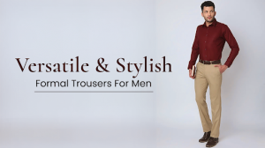 Formal Trouser For Men Banner - Siyaram