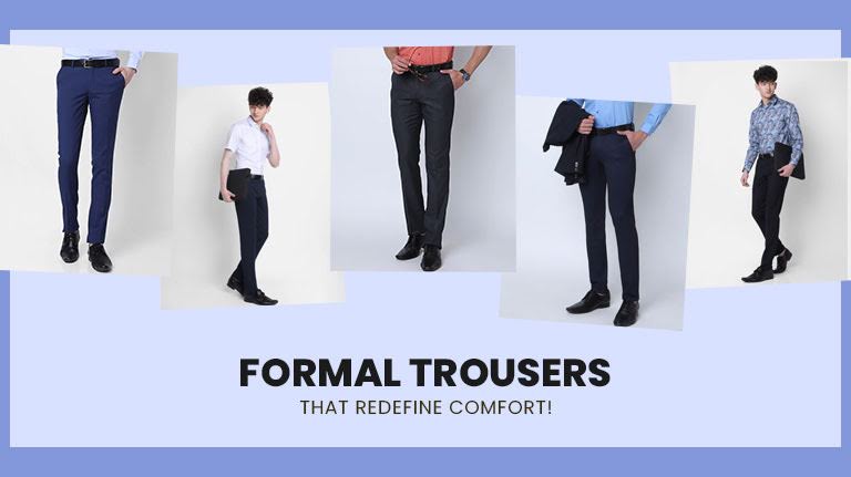 Formal Trousers That Redefine Comfort